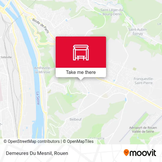 Demeures Du Mesnil map