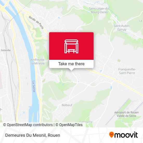Demeures Du Mesnil map