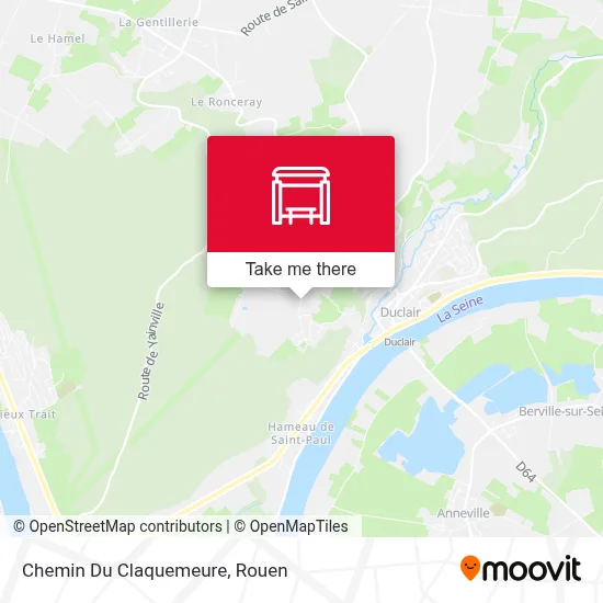 Chemin Du Claquemeure map