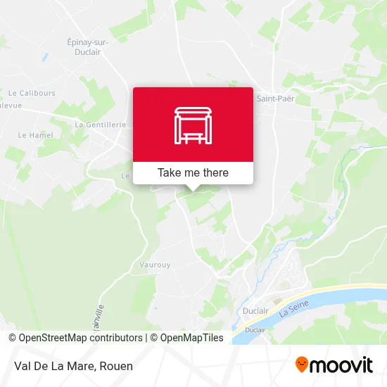 Mapa Val De La Mare