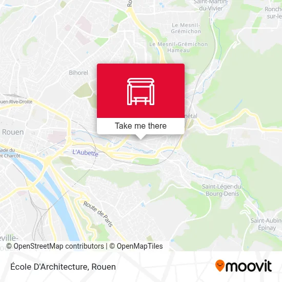École D'Architecture map