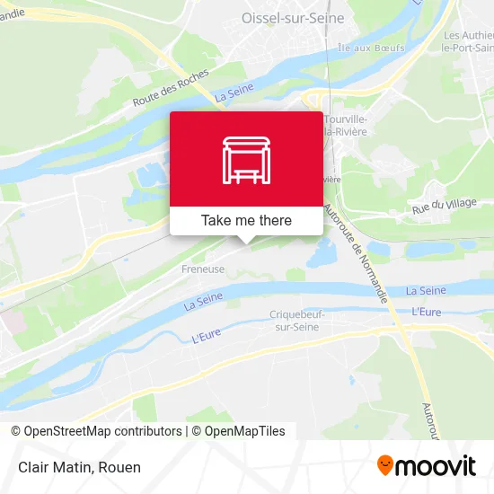 Clair Matin map