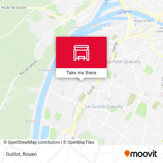 Mapa Guillot