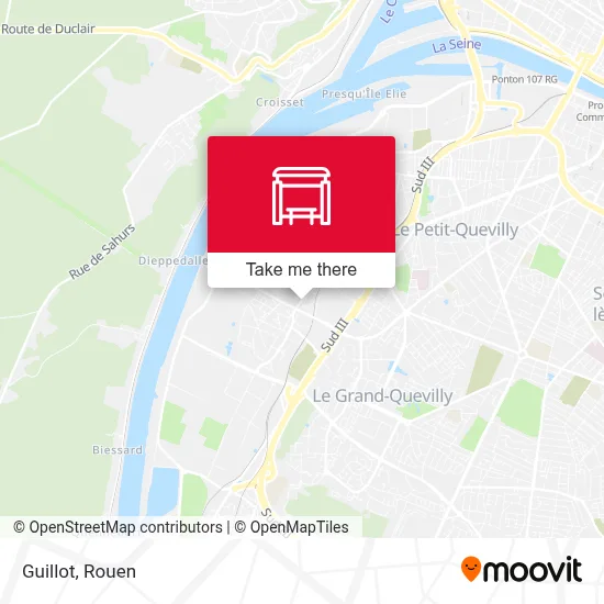 Mapa Guillot