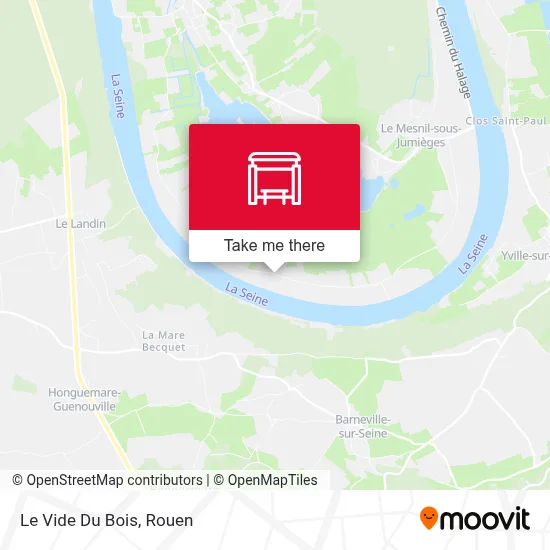 Mapa Le Vide Du Bois