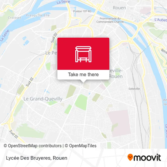 Lycée Des Bruyeres map