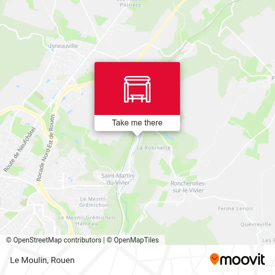 Le Moulin map