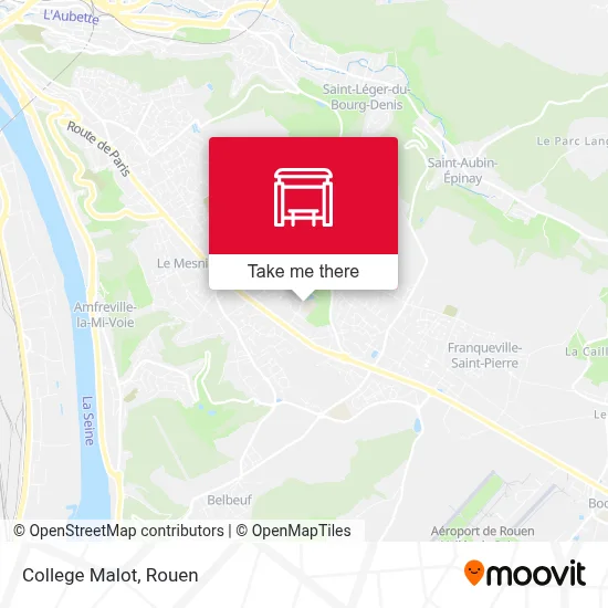 College Malot map
