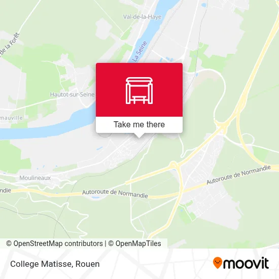 College Matisse map