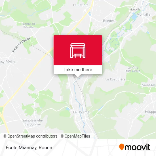 École Miannay map