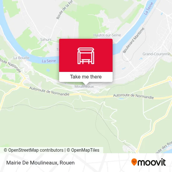 Mairie De Moulineaux map
