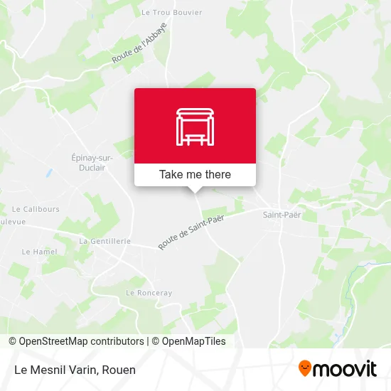 Le Mesnil Varin map