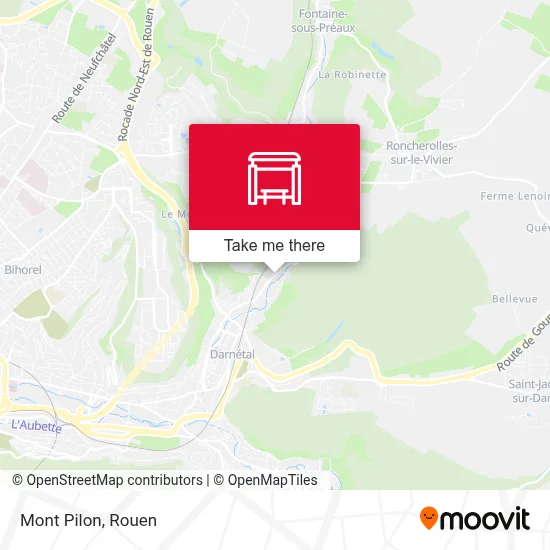 Mont Pilon map