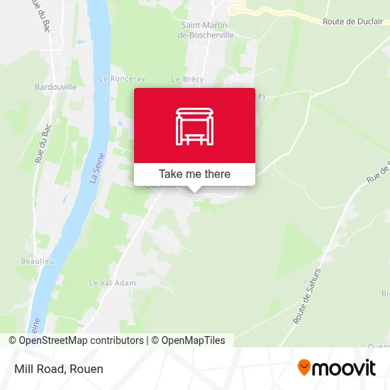 Mapa Route Du Moulin
