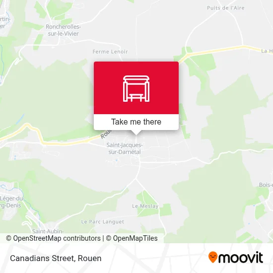 Mapa Rue Des Canadiens