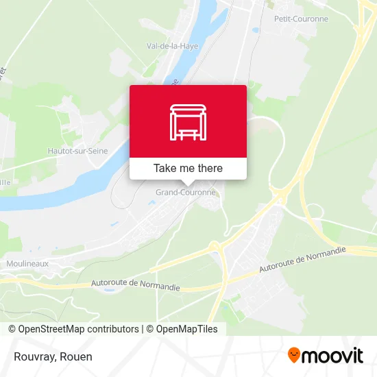 Mapa Rouvray