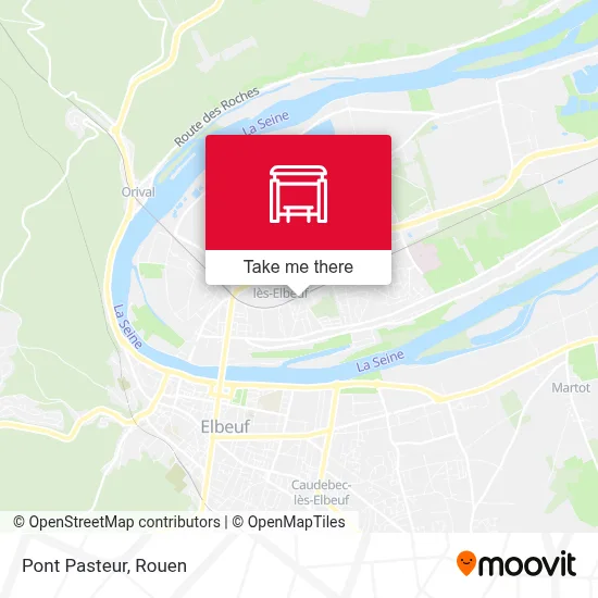 Pont Pasteur map