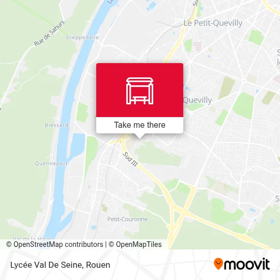 Lycée Val De Seine map