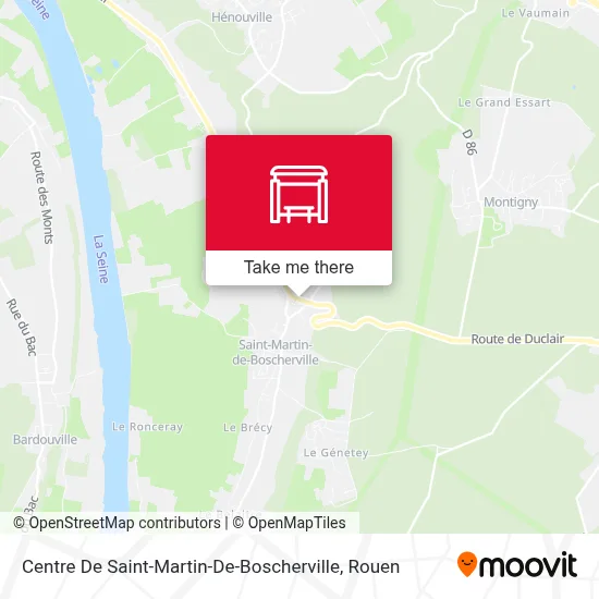 Centre De Saint-Martin-De-Boscherville map
