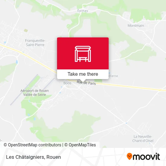 Les Châtaigniers map