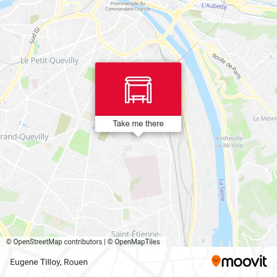 Eugene Tilloy map