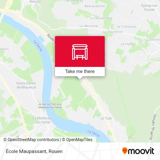 École Maupassant map