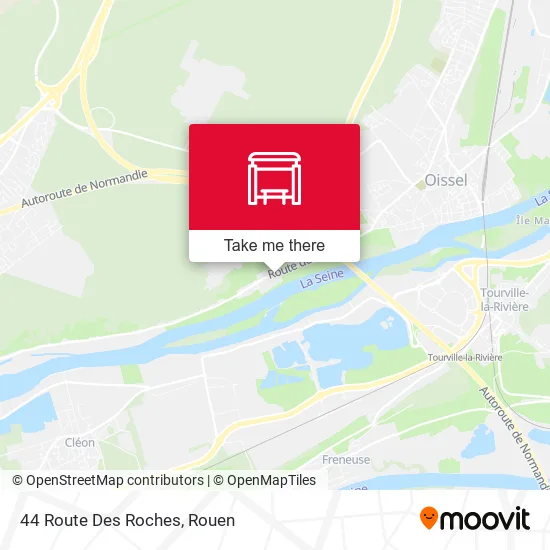 44 Route Des Roches map