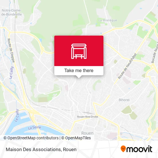 Maison Des Associations map