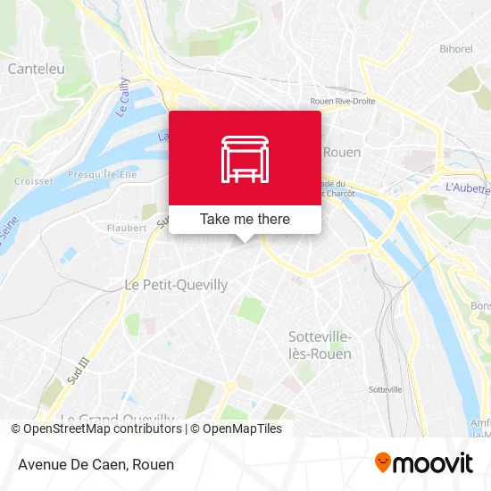 Avenue De Caen map