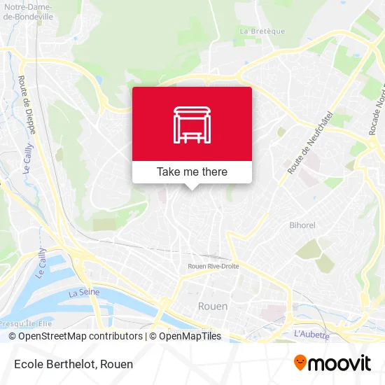 Ecole Berthelot map