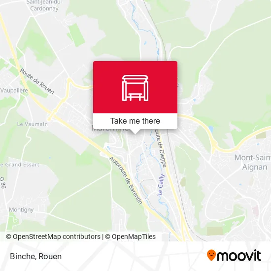 Binche map