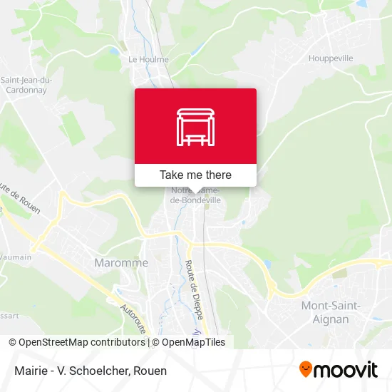 Mairie - V. Schoelcher map