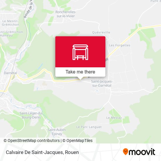 Mapa Calvaire De Saint-Jacques