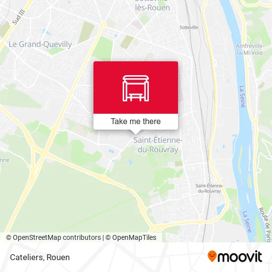 Cateliers map