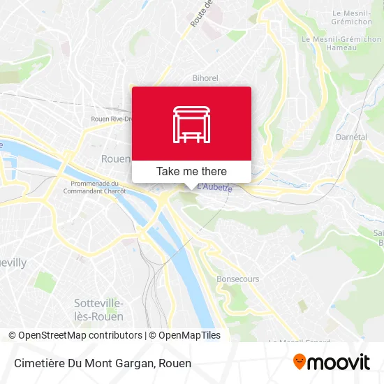 Cimetière Du Mont Gargan map
