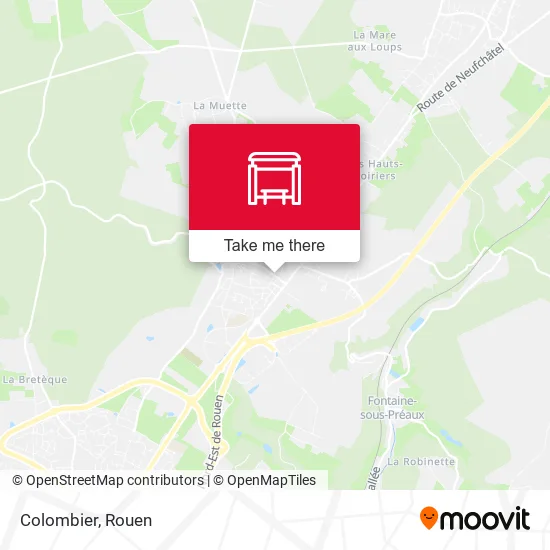 Colombier map