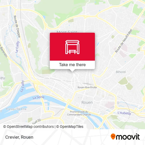 Crevier map