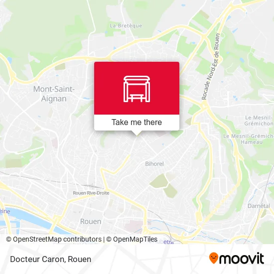 Docteur Caron map