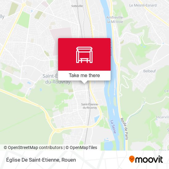 Mapa Église De Saint-Etienne