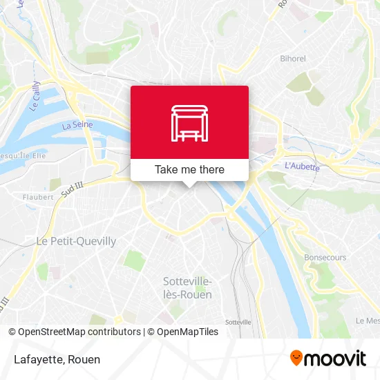 Lafayette map