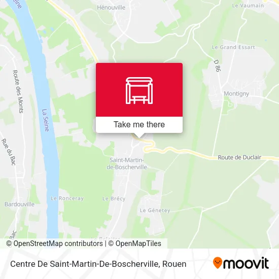 Centre De Saint-Martin-De-Boscherville map
