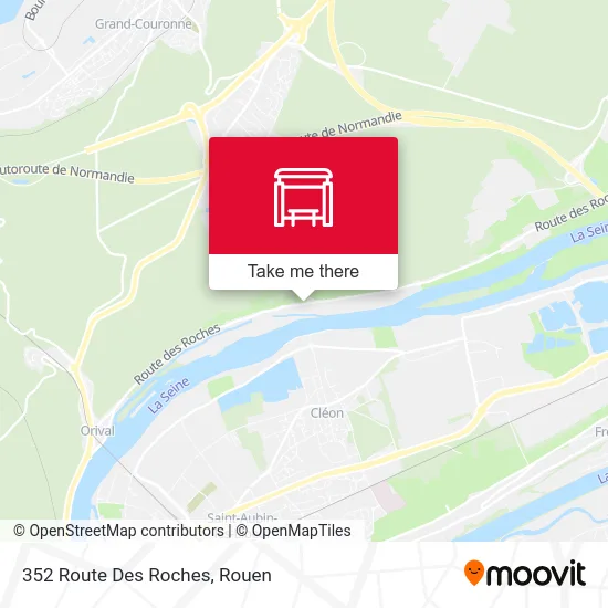 Mapa 352 Route Des Roches