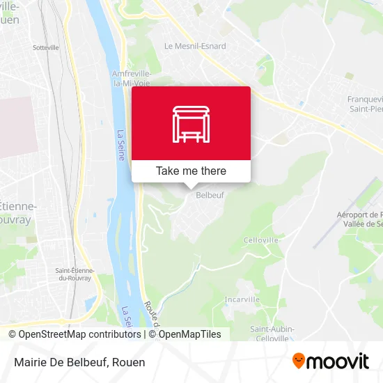 Mairie De Belbeuf map