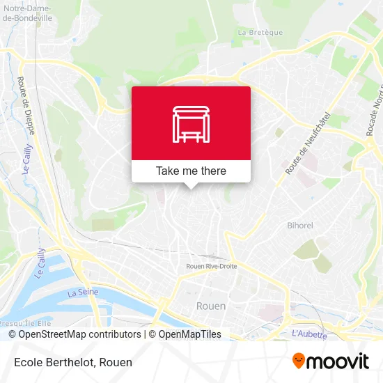 Ecole Berthelot map