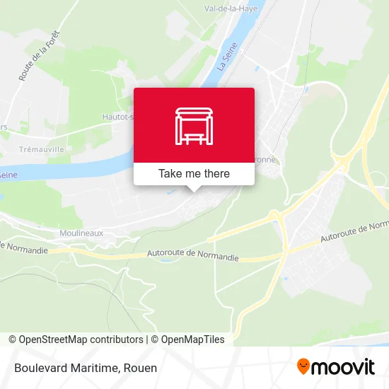 Boulevard Maritime map