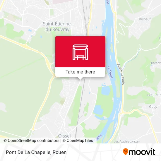 Pont De La Chapelle map