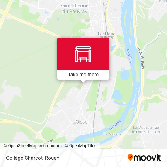 Collège Charcot map