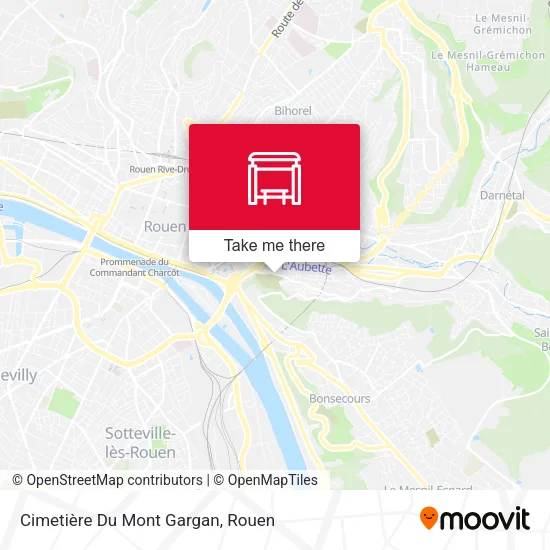 Cimetière Du Mont Gargan map