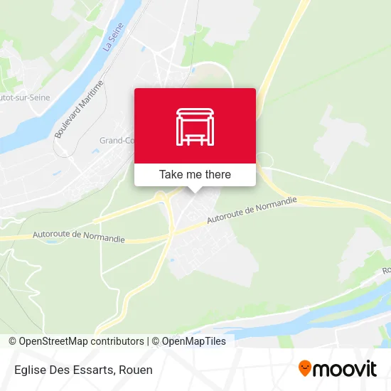 Eglise Des Essarts map