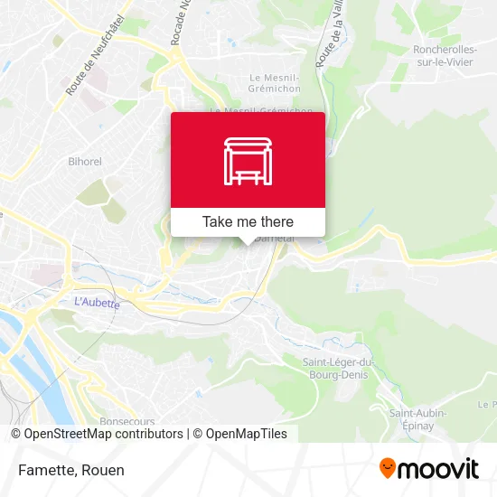 Famette map